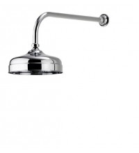 Aqualisa Aquatique 8 Inch Wall Fixed Drencher Shower Head Chrome